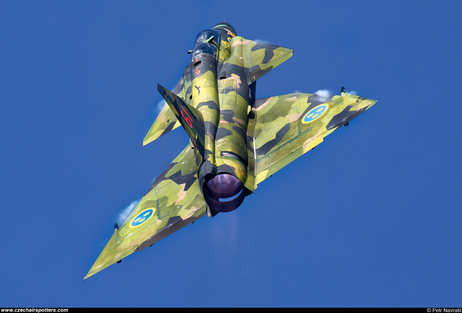 Sweden - Air Force &ndash; Saab SK37E Viggen SE-DXO/15/61