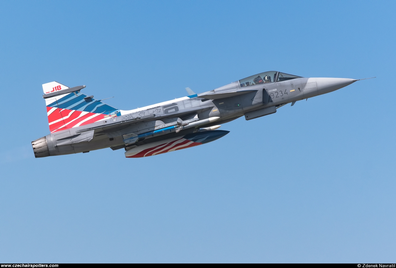 Czech - Air Force – Saab JAS39C Gripen 9234