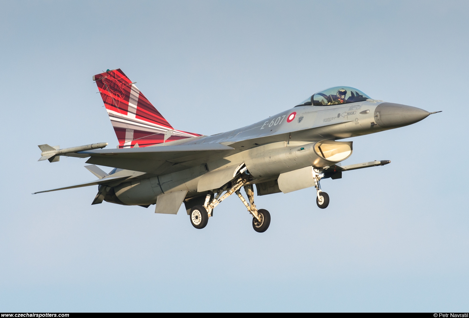 Denmark - Air Force &ndash; SABCA F-16AM Fighting Falcon E-607