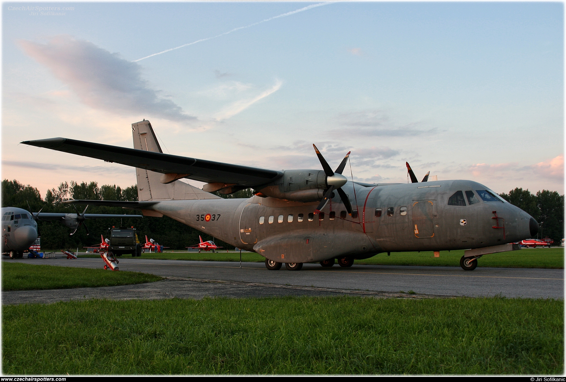 Spain - Air Force &ndash; Airtech CN-235-100M T19B-19 / 35-37 