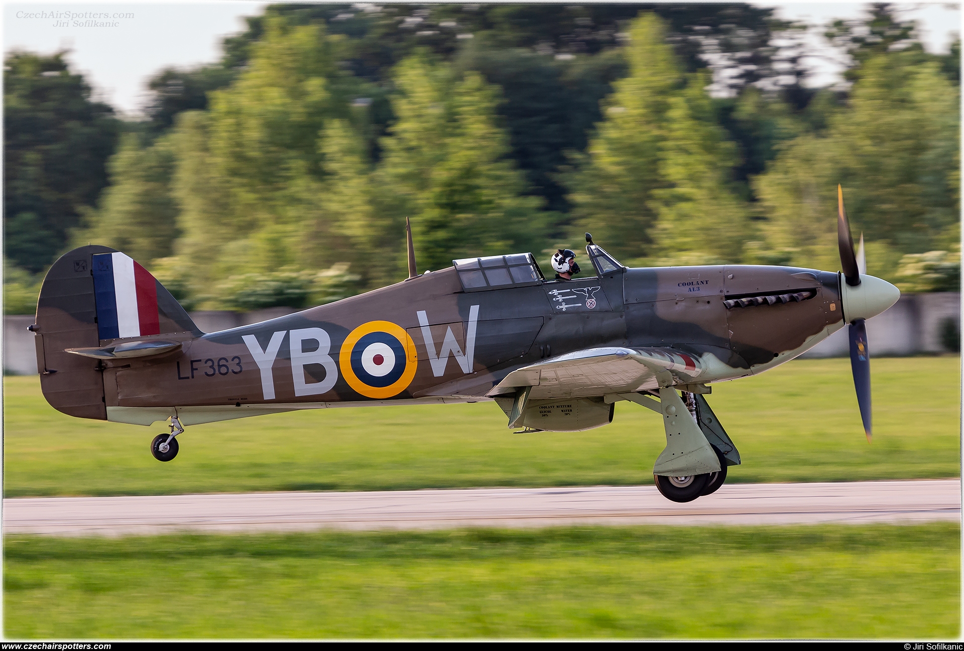 UK - Air Force &ndash; Hawker Hurricane Mk IIC LF363 / YB-W