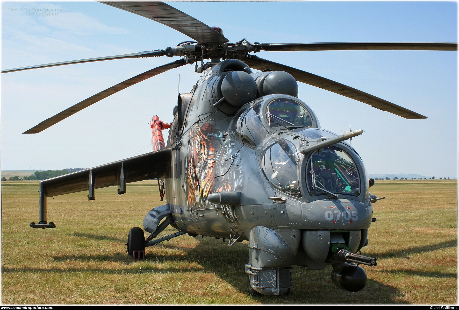 Czech - Air Force &ndash; Mil Mi-24V Hind 0705