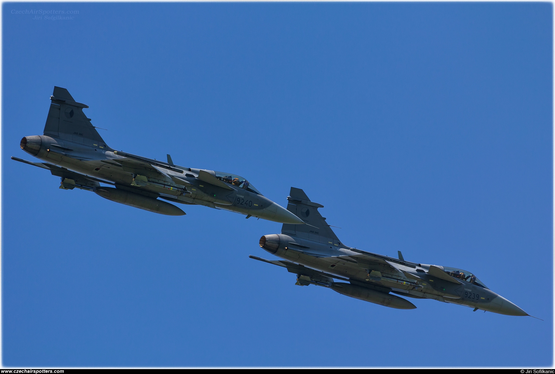 Czech - Air Force – Saab JAS39C Gripen 9239