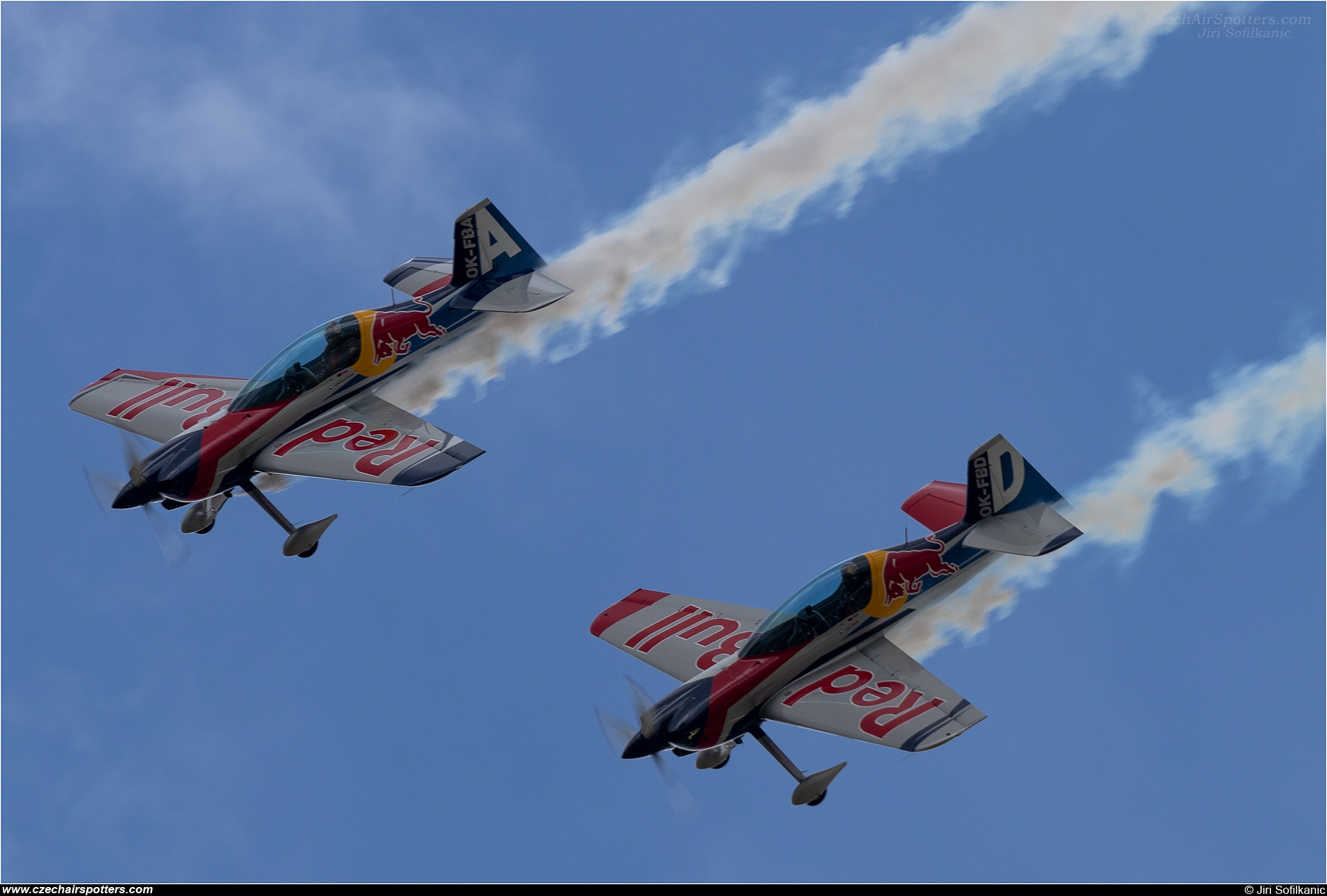 The Flying Bulls Duo &ndash; XtremeAir  XA42 OK-FBD