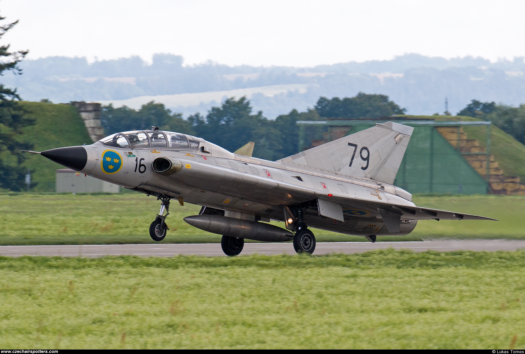 Sweden - Air Force – Saab Sk35C Draken SE-DXP / 79 / 16