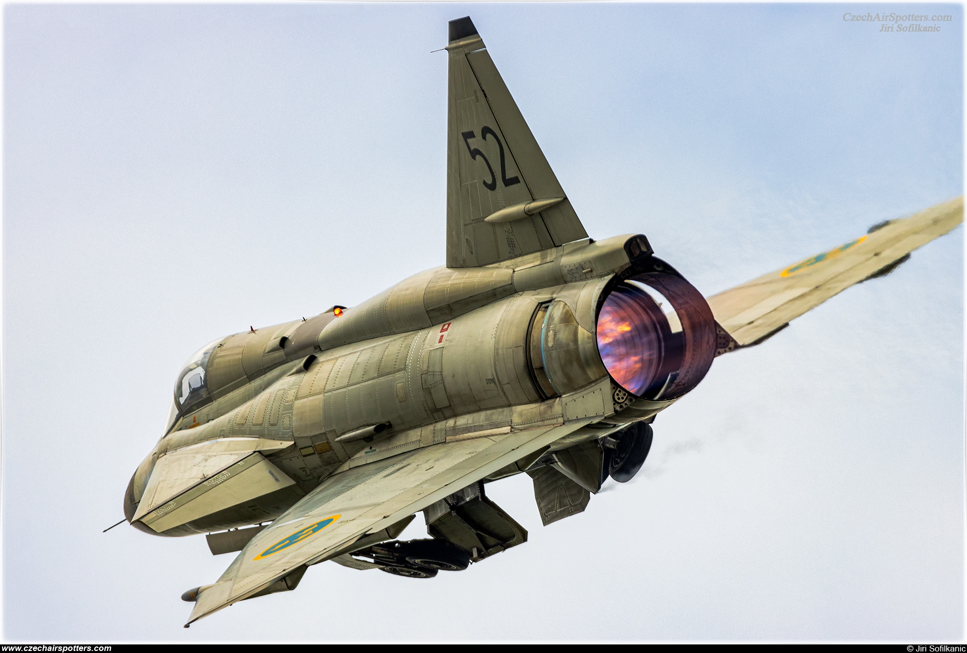 Sweden - Air Force – Saab JA37C Viggen SE-DXN/52