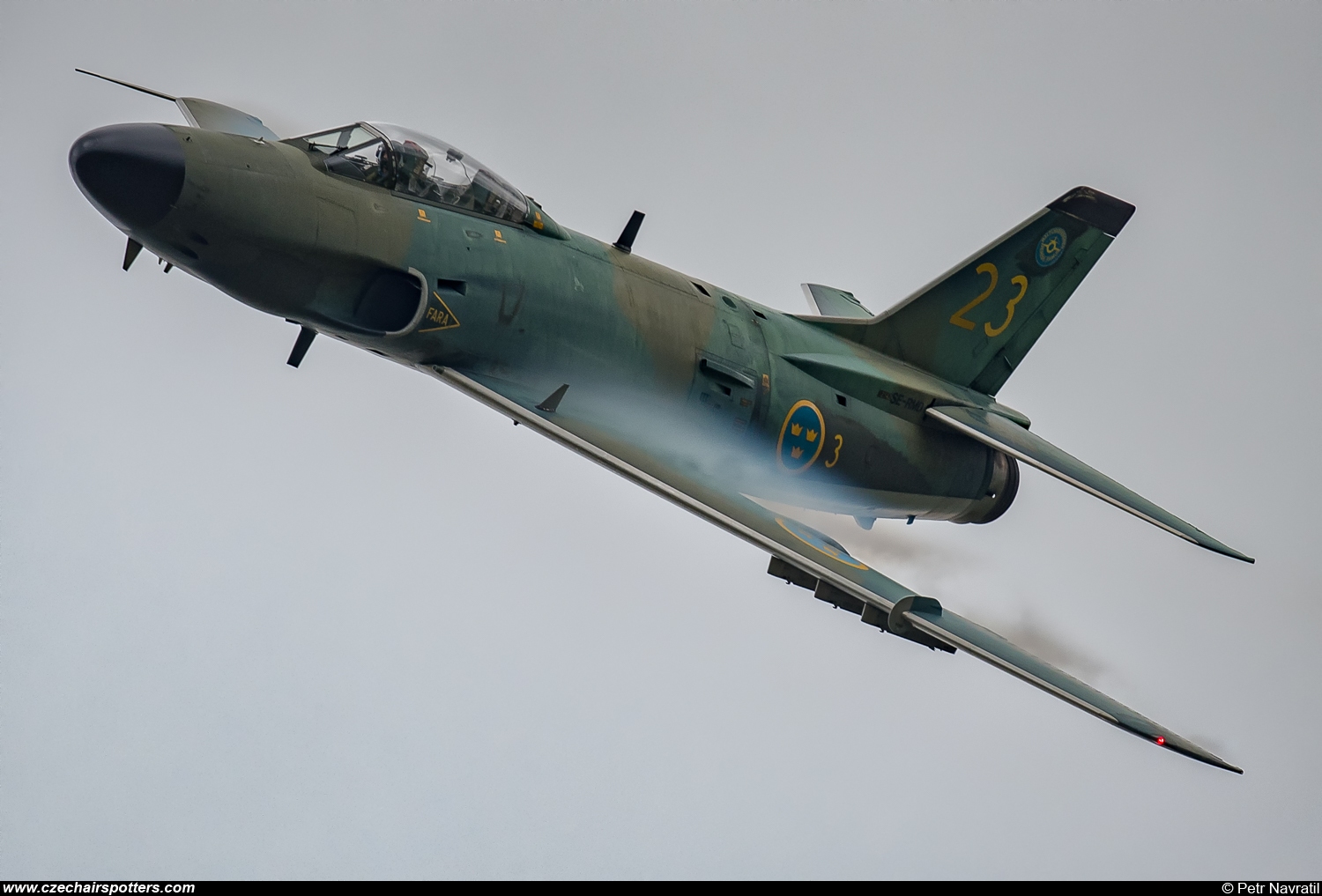 Sweden - Air Force &ndash; Saab J 32B Lansen SE-RMD/3/23