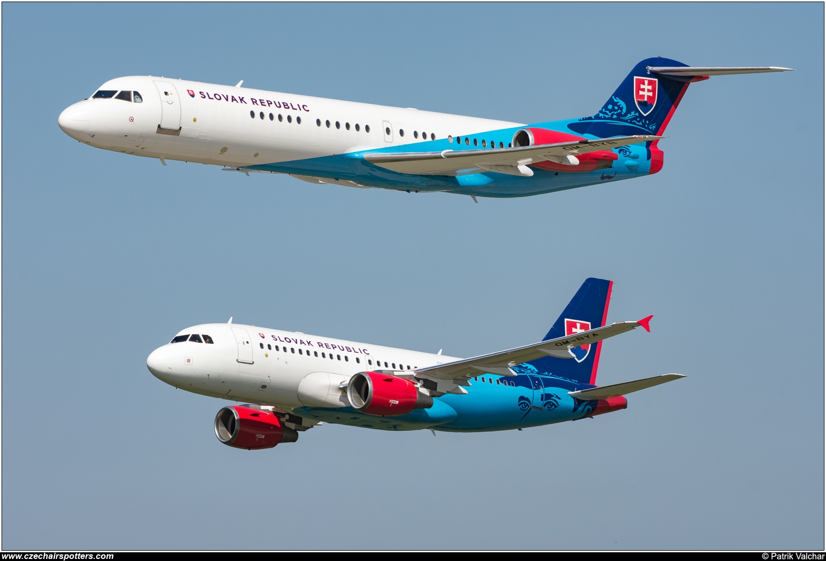 Slovakia - Air Force &ndash; Fokker Fokker 100 OM-BYB
