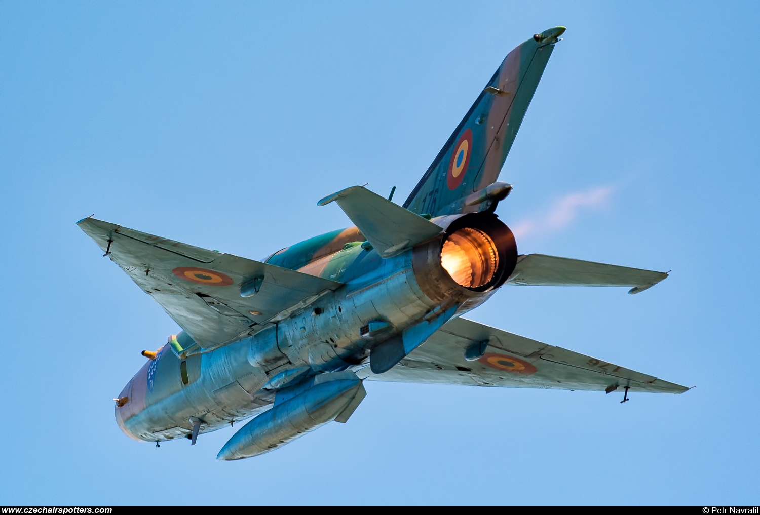 Romania - Air Force  &ndash; Mikoyan-Gurevich MiG-21UM Lancer B 176