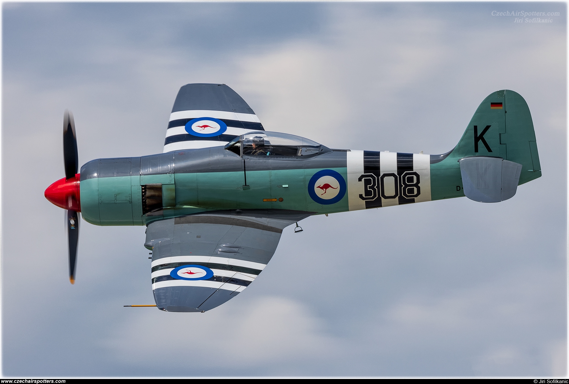private – Hawker Sea Fury FB11 D-CRZY / K-308