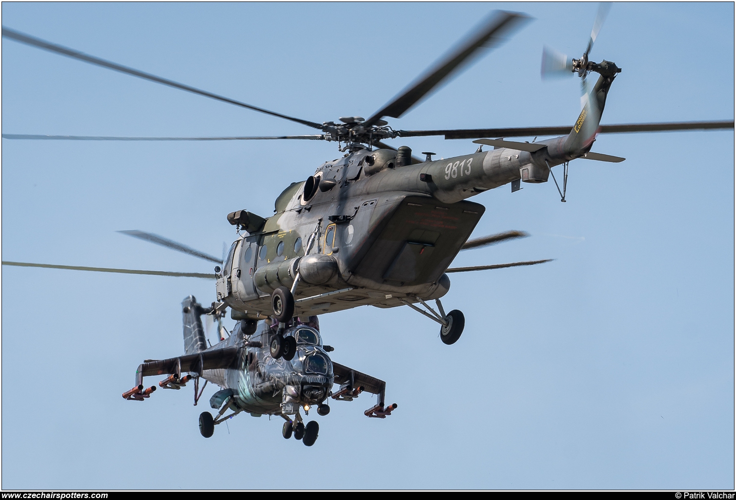 Czech - Air Force – Mil Mi-171Sh Hip 9813