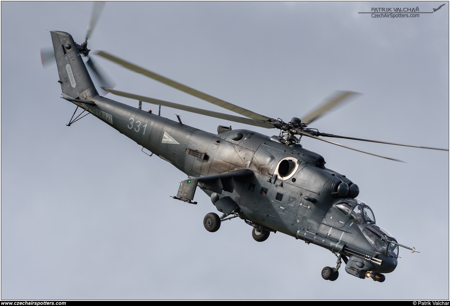 Hungary - Air Force – Mil Mi-24P Hind 331