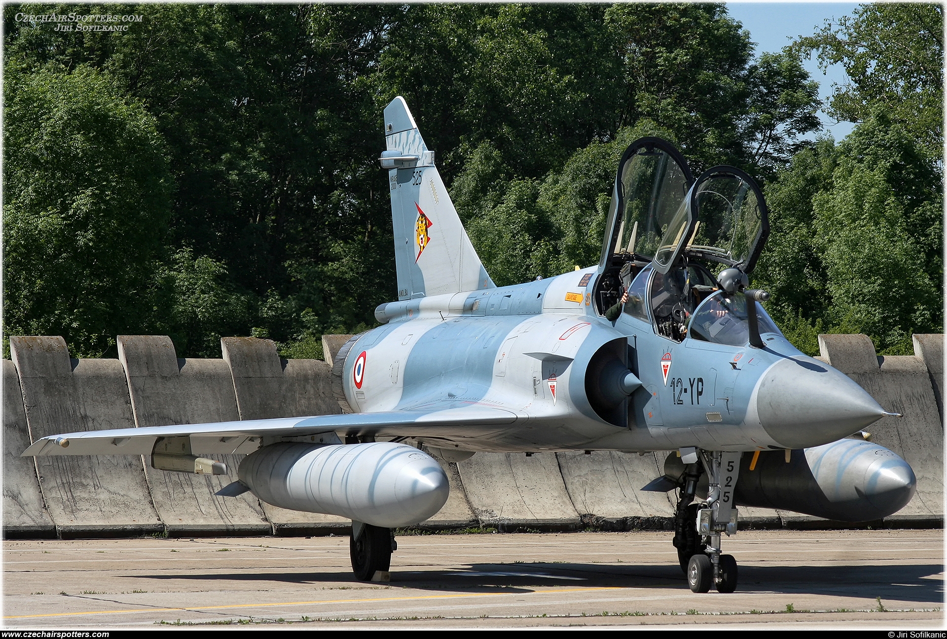 France - Air Force &ndash; Dassault Mirage 2000B 525 / 12-YP