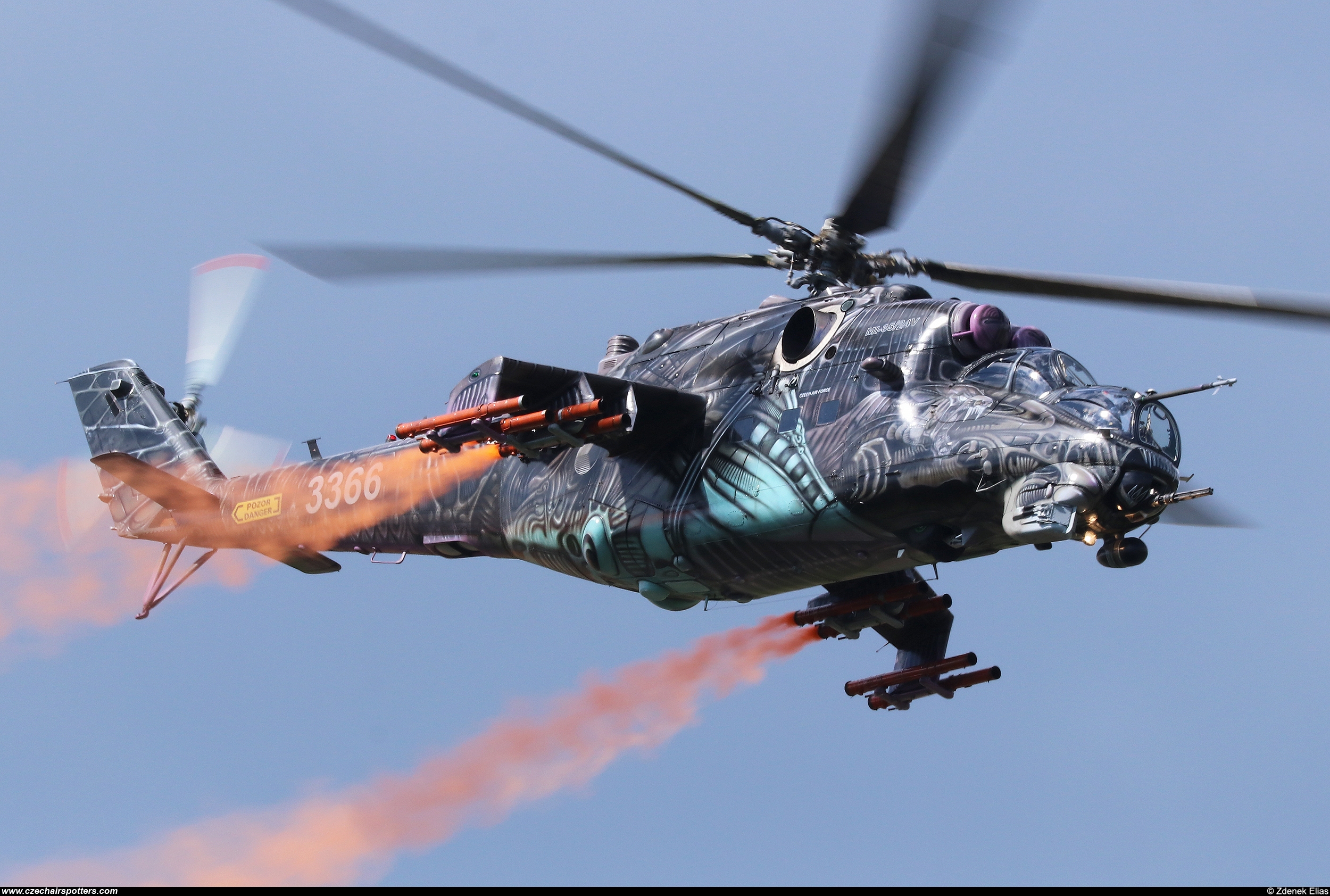 Czech - Air Force – Mil Mi-35 Hind 3366