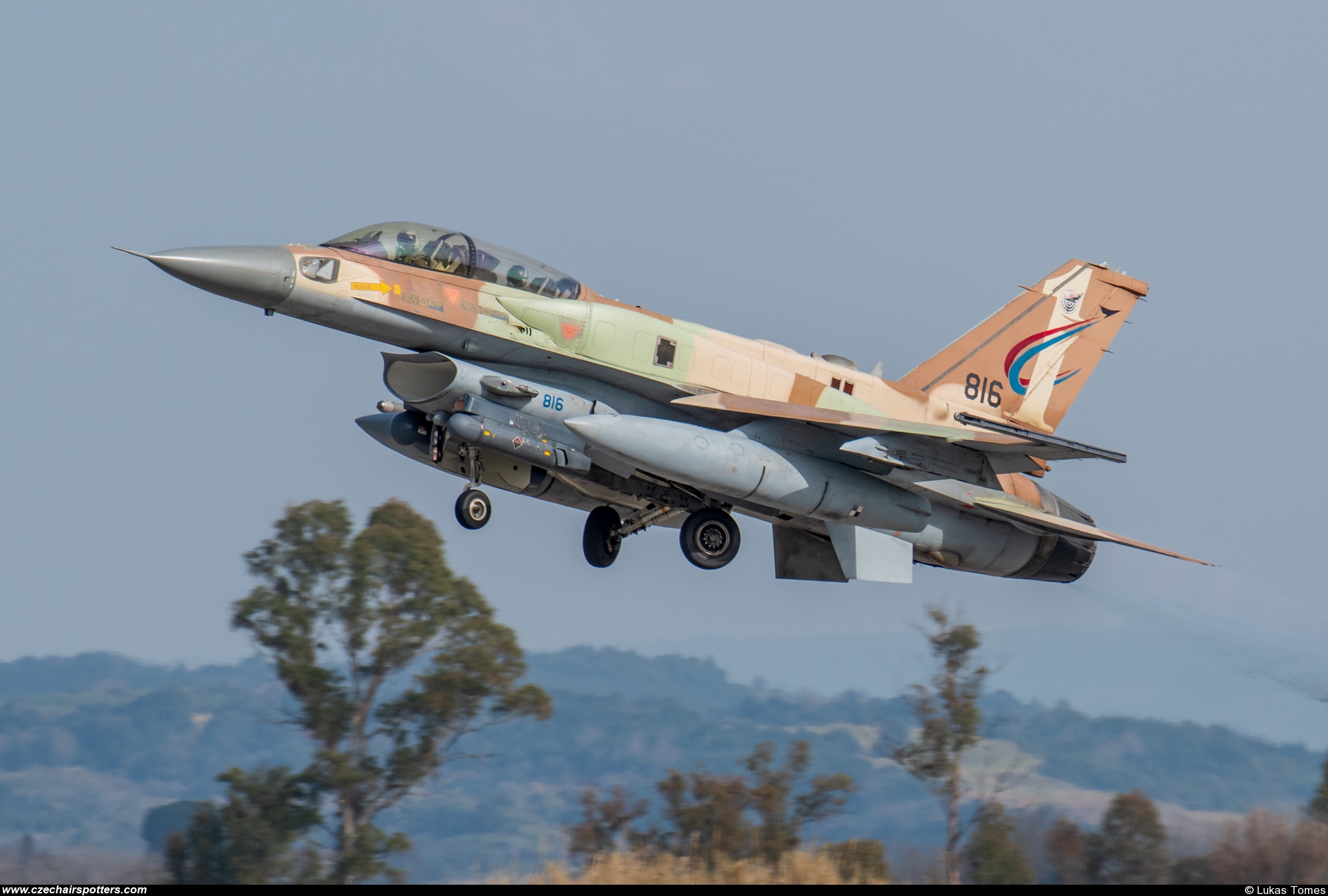 Israel - Air Force – Lockheed F-16I Sufa 816