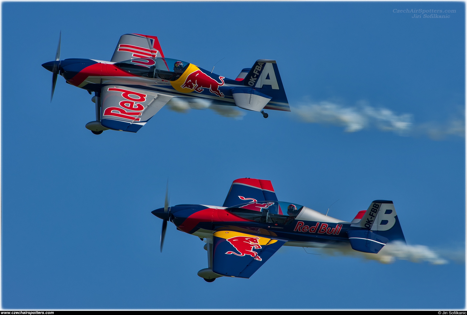 The Flying Bulls Duo &ndash; XtremeAir  XA42 OK-FBB
