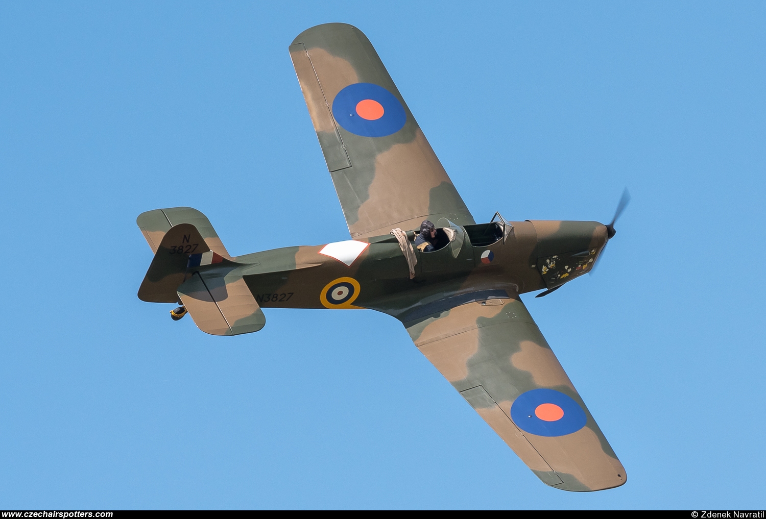 private &ndash; Miles Magister Mk.I N3827