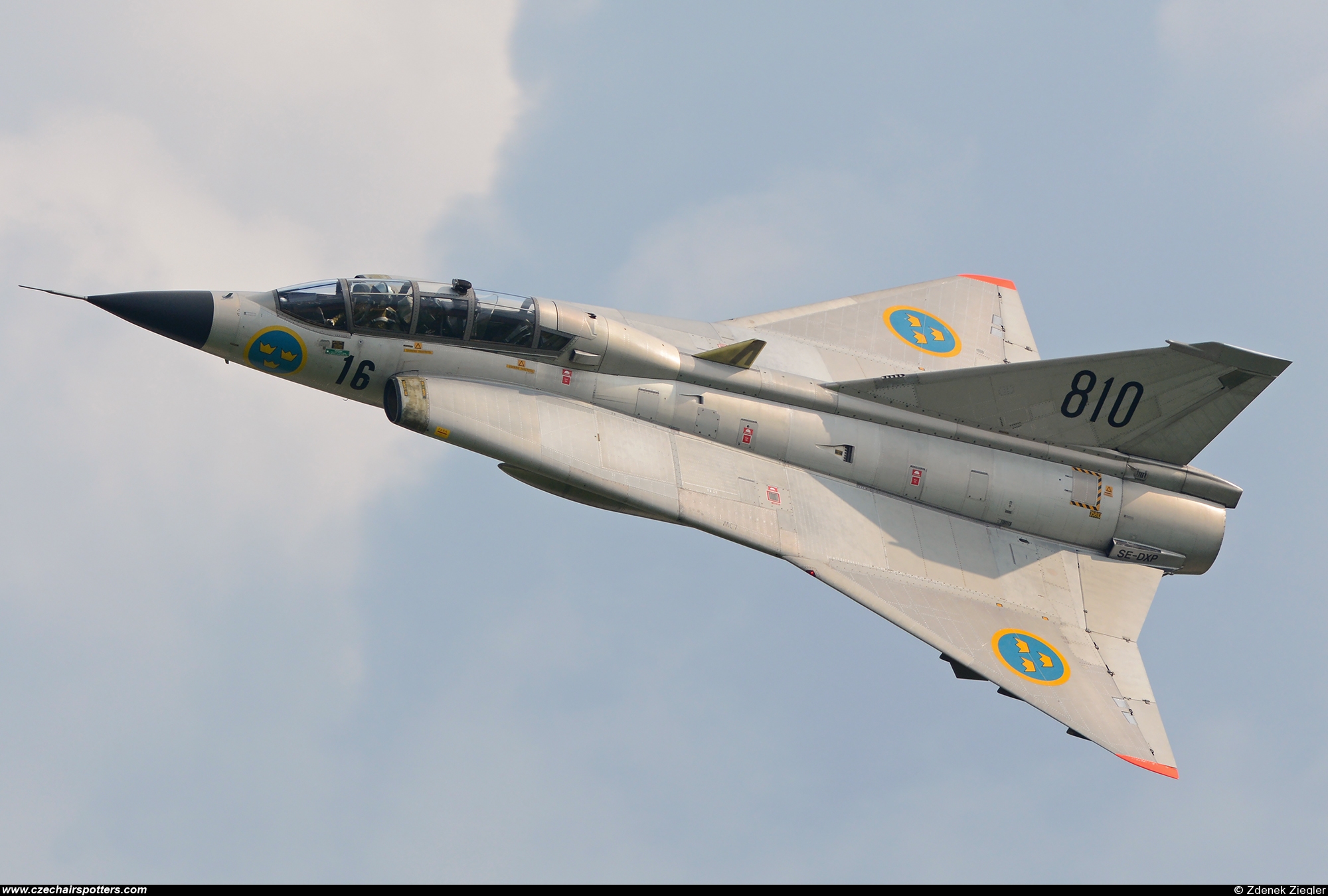 Sweden - Air Force – Saab Sk35C Draken SE-DXP
