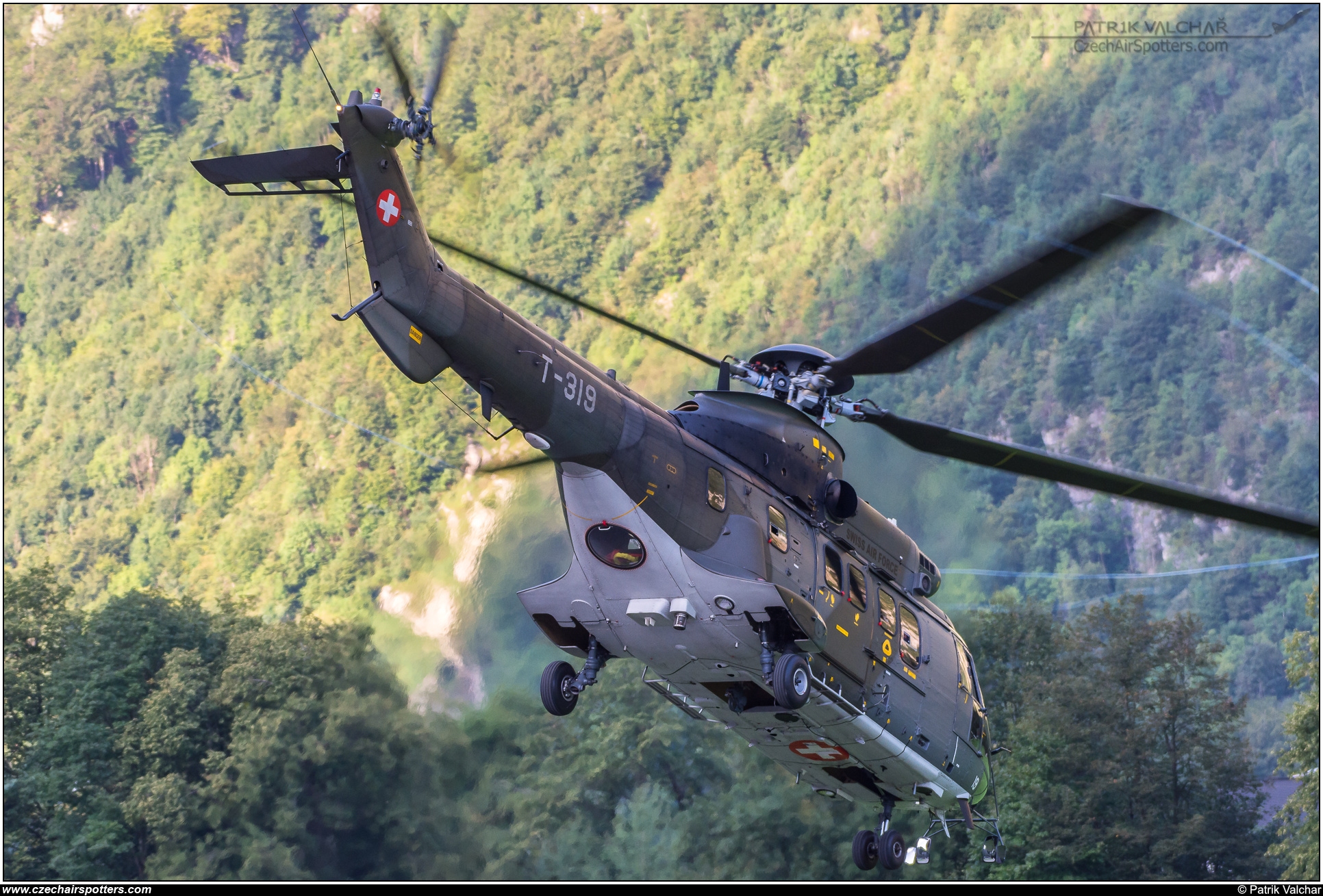Switzerland - Air Force &ndash; Aerospatiale Aerospatiale AS-332M1 Super Puma  T-319
