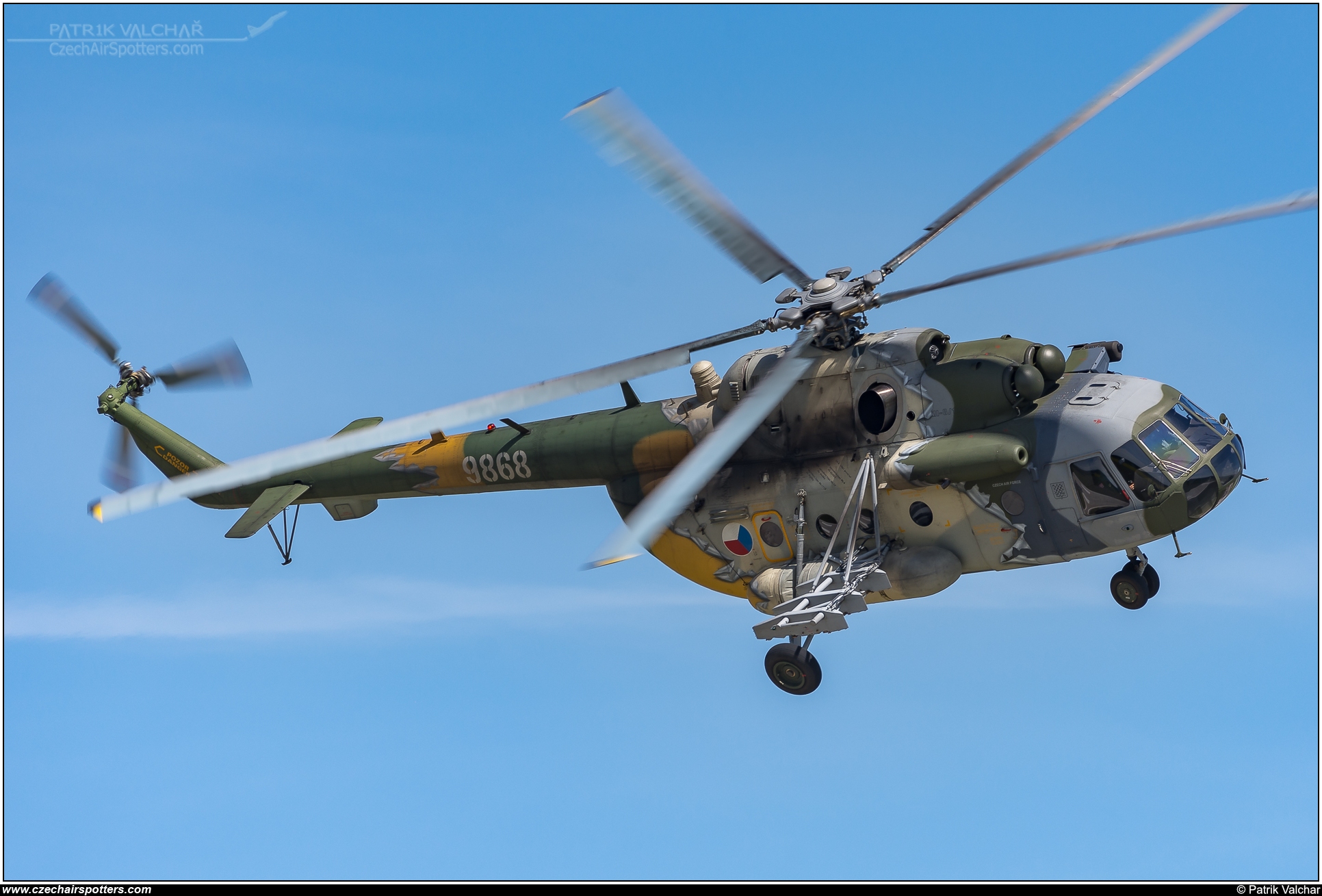 Czech - Air Force – Mil Mi-171Sh Hip 9868