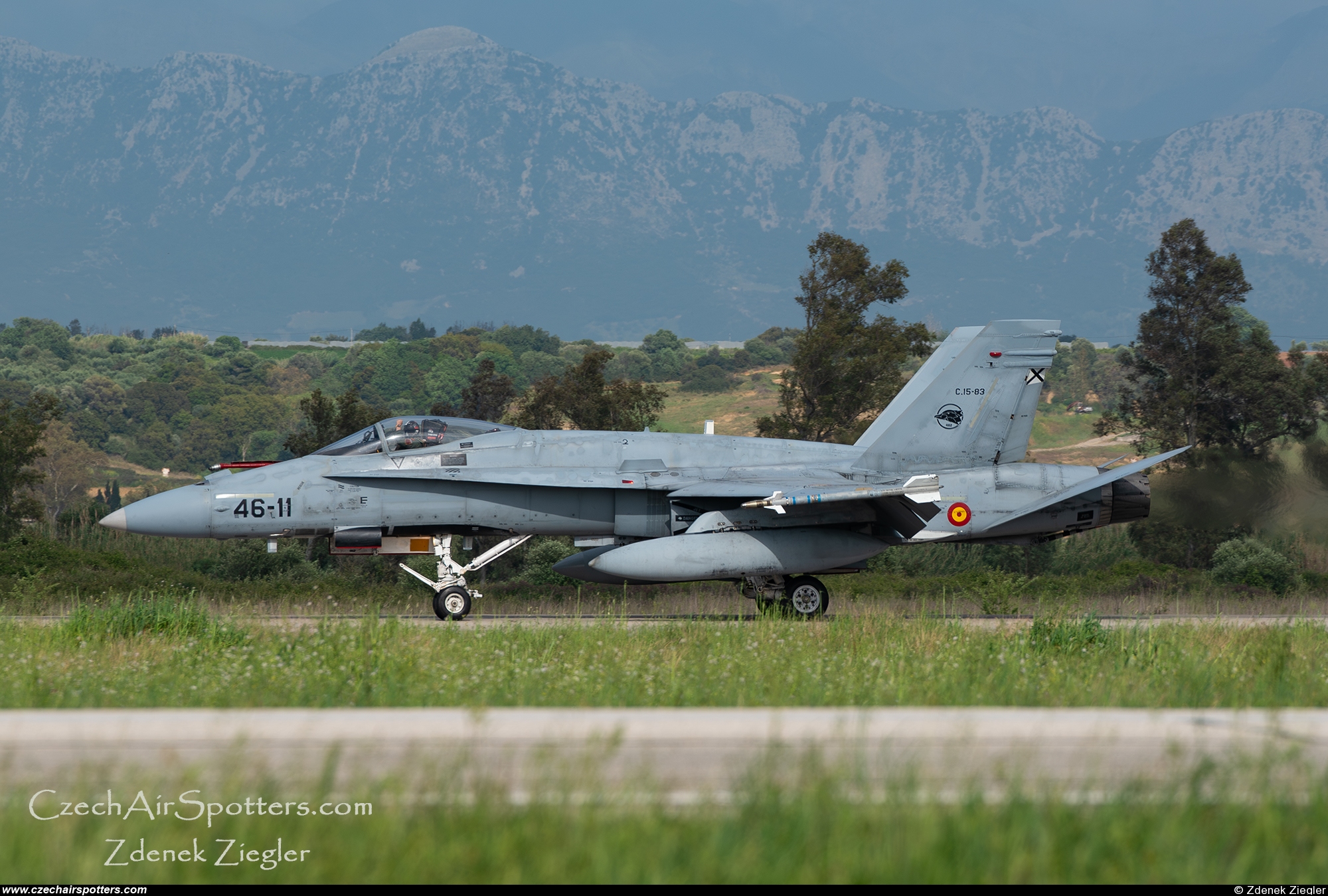 Spain - Air Force &ndash; McDonnell Douglas EF-18A+ Hornet C.15-83 / 46-11