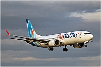 Flydubai ( FDB, FZ ) &ndash; Boeing B737-8 MAX A6-FMU