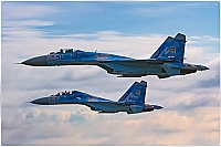 Ukraine - Air Force – Sukhoi Su-27 Flanker B 58 BLUE