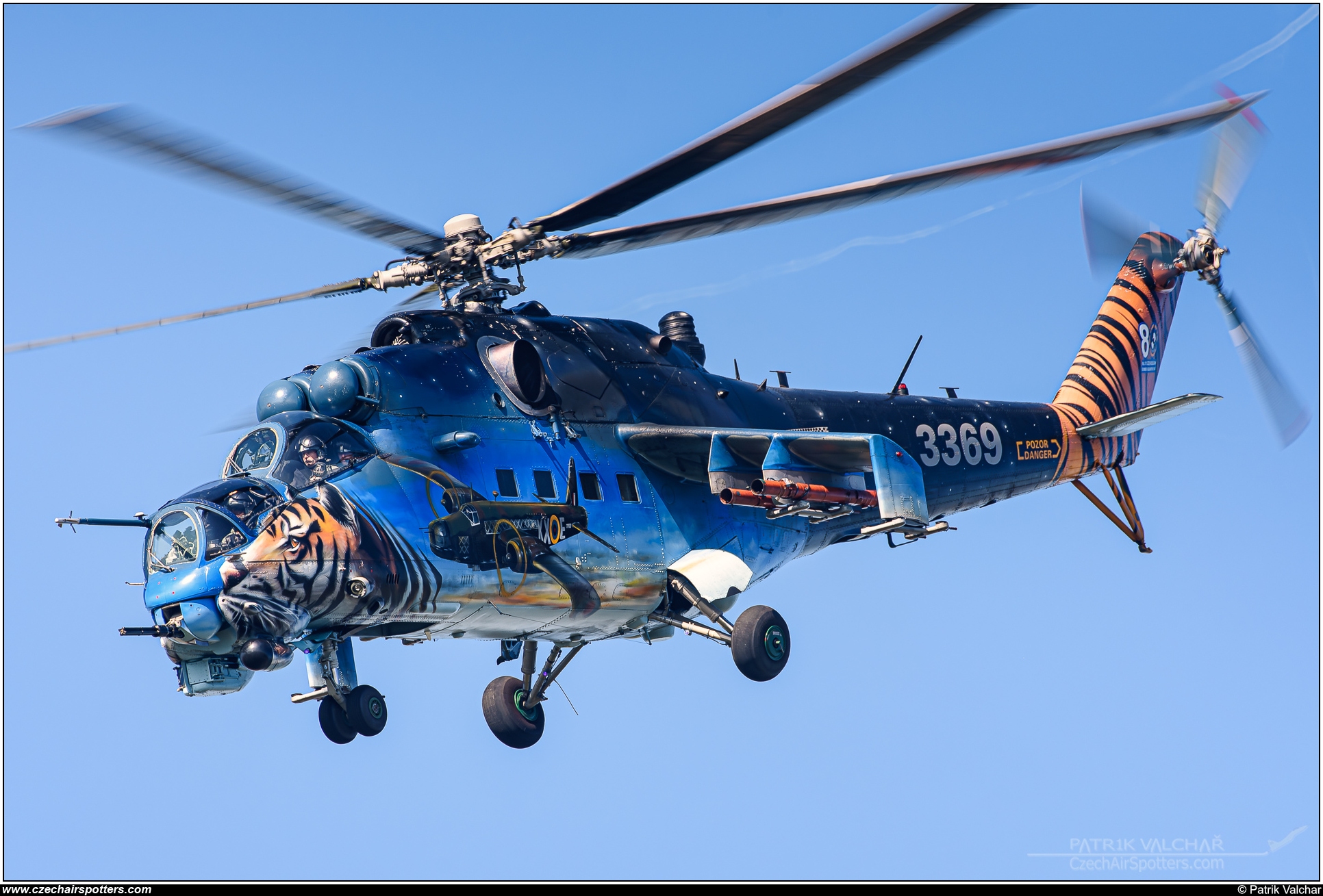 Czech - Air Force – Mil Mi-24V Hind 3369