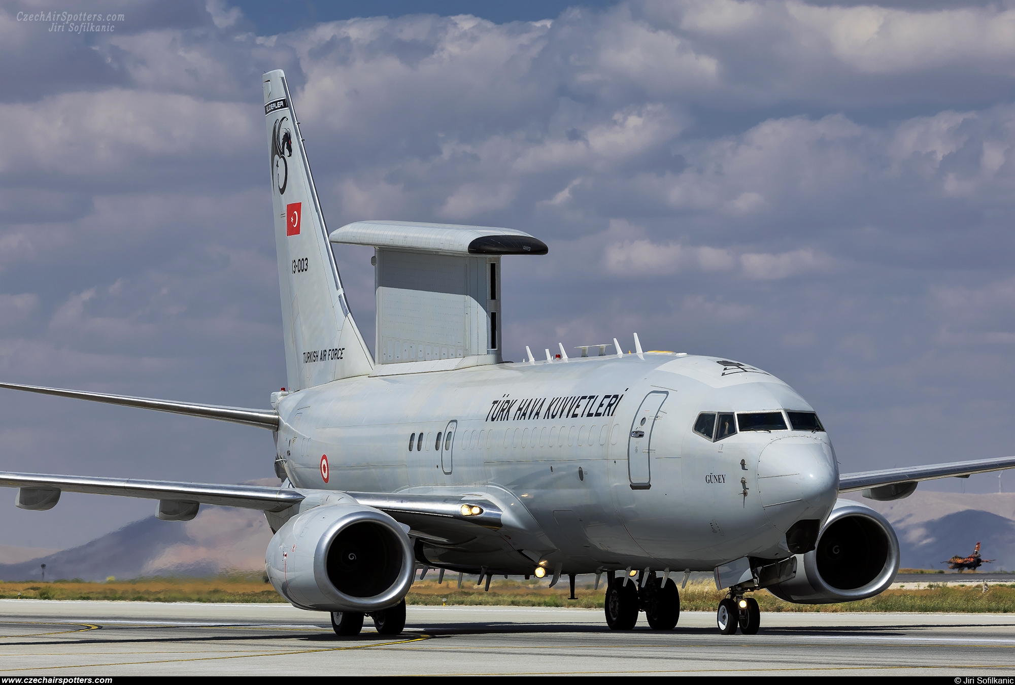 Turkey - Air Force – Boeing E-7T Wedgetail 13-003