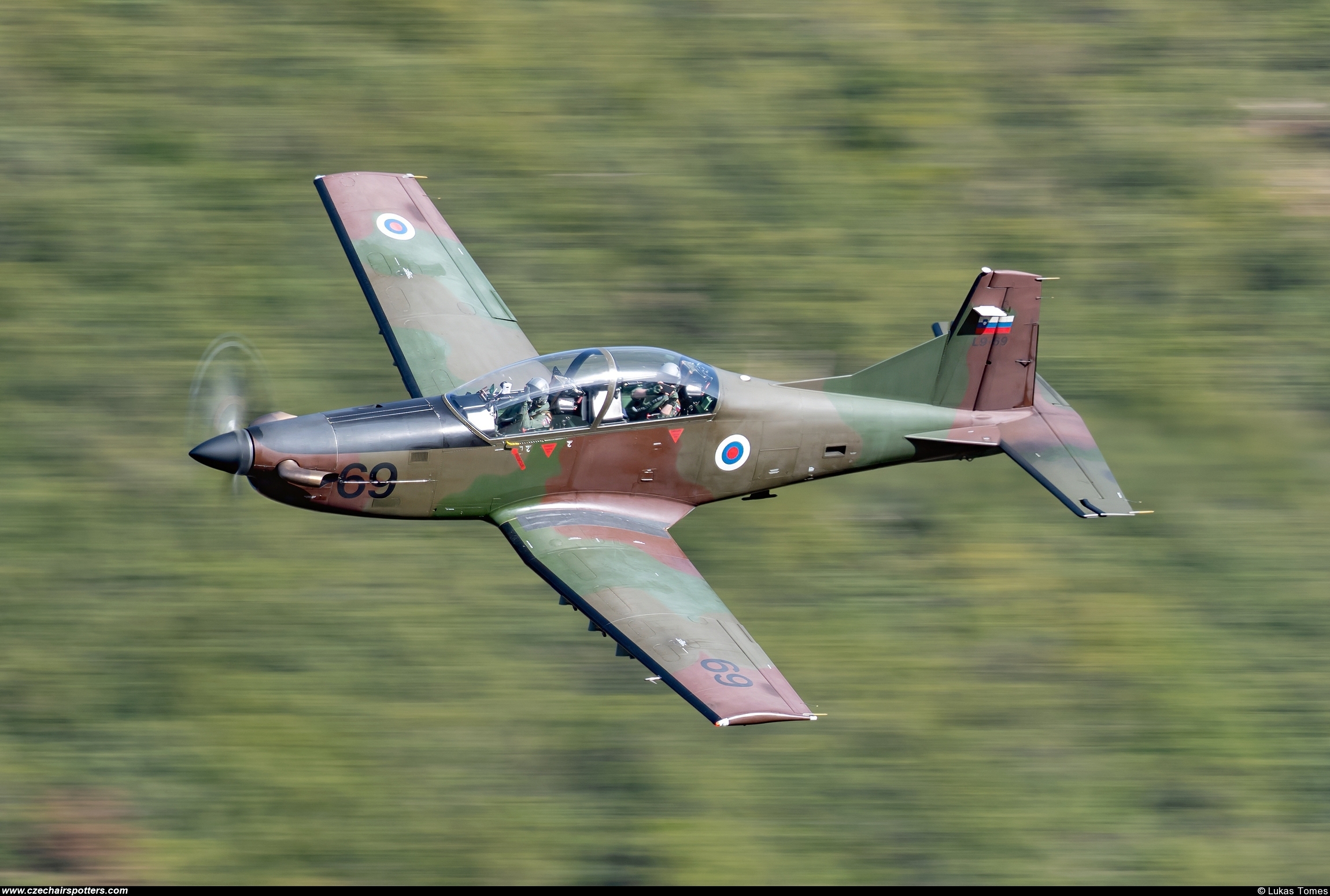 Slovenia - Air Force – Pilatus Aircraft PC-9M L9-69